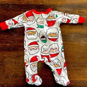 0-3 month Christmas onesie
